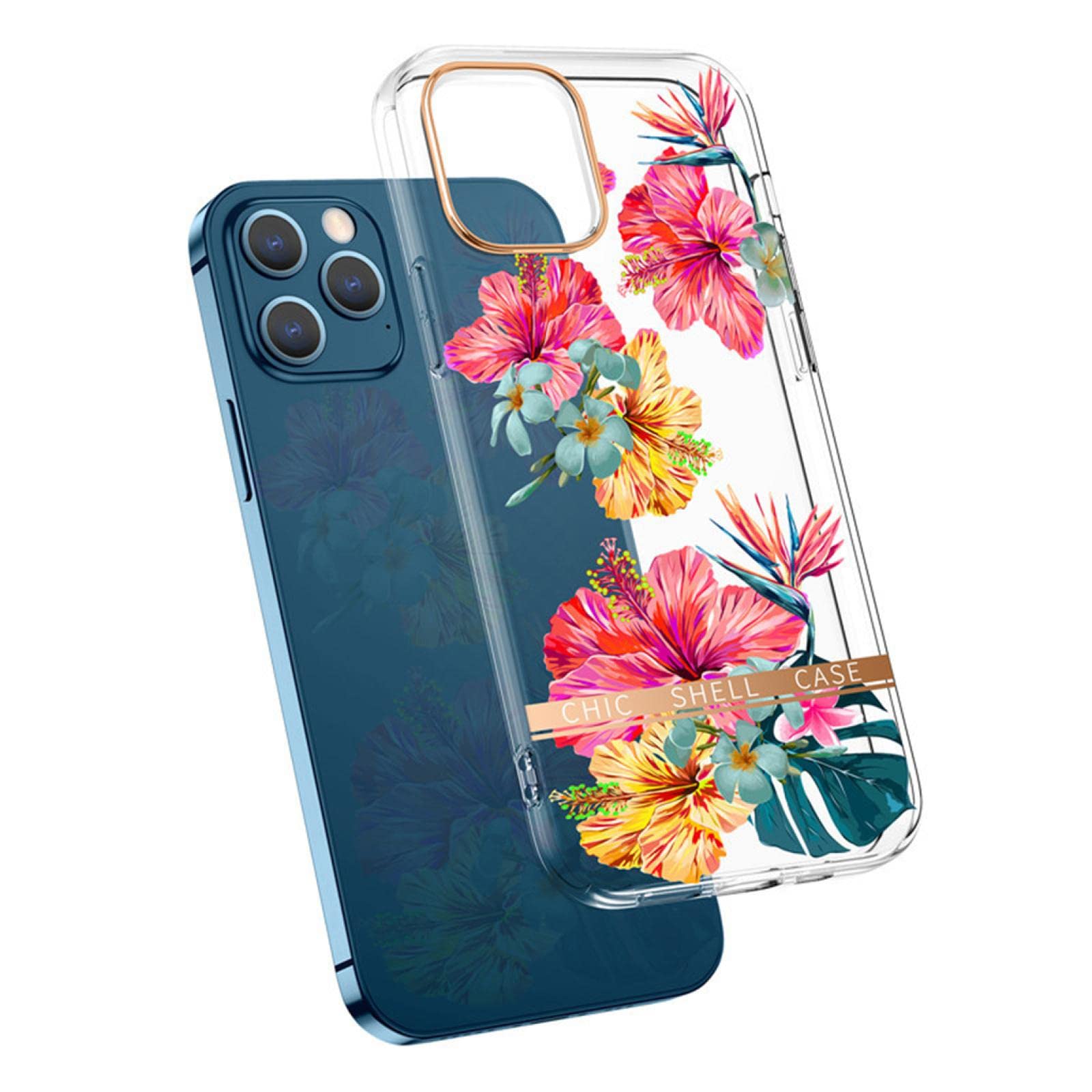 iPhone - ふらわ  Amazon.co.jp: Transparent Case Designed for iPhone 13 Flower