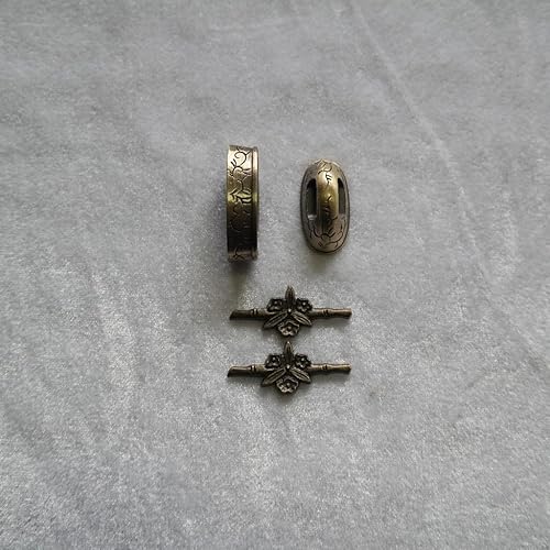 Miniatura 22 de Espada samurái japonesa KOSHIRAE – Fuchi Kashira Menuki 01-77