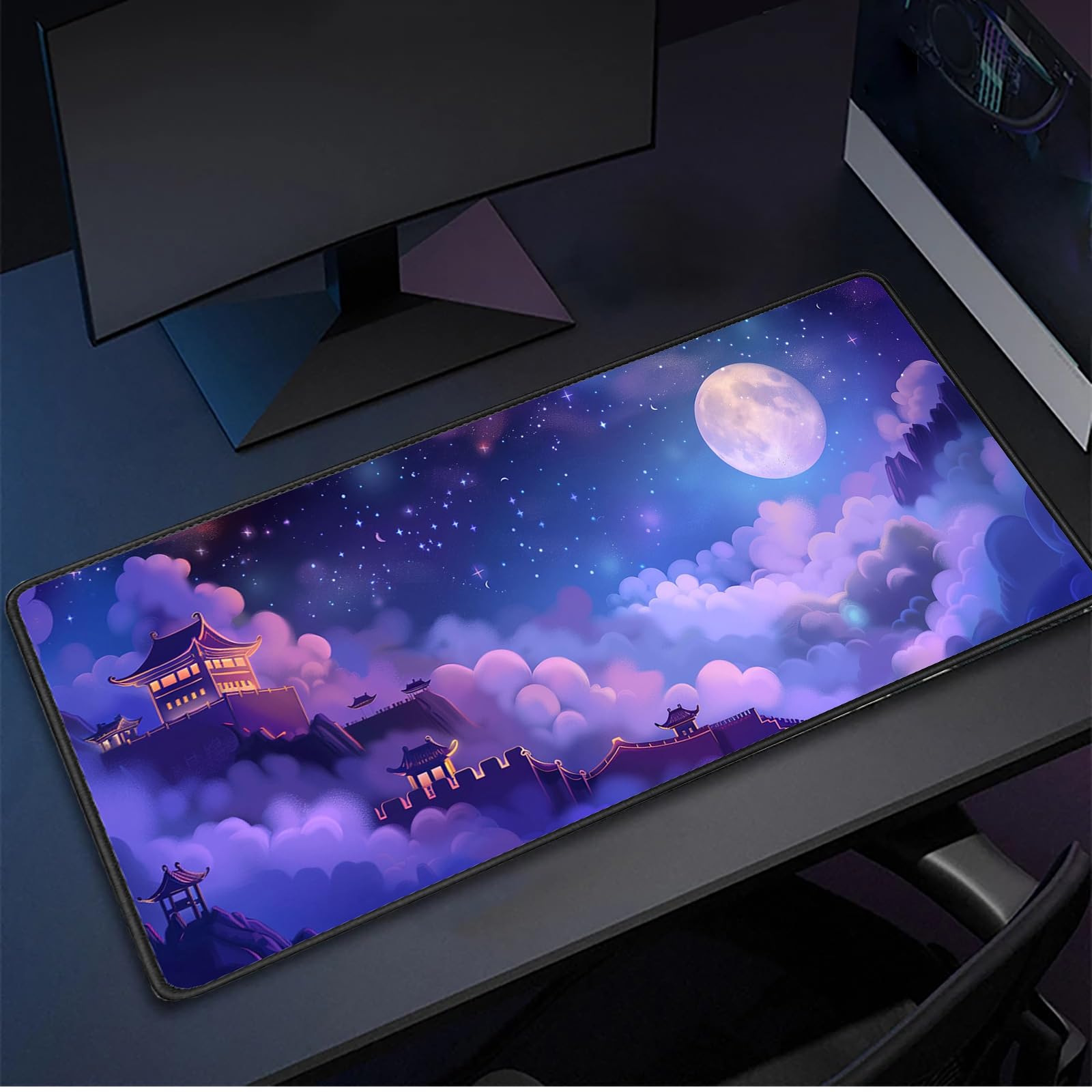 Amazon.co.jp: マウスパッド 紫の風景 マウスパッド ゲーミング