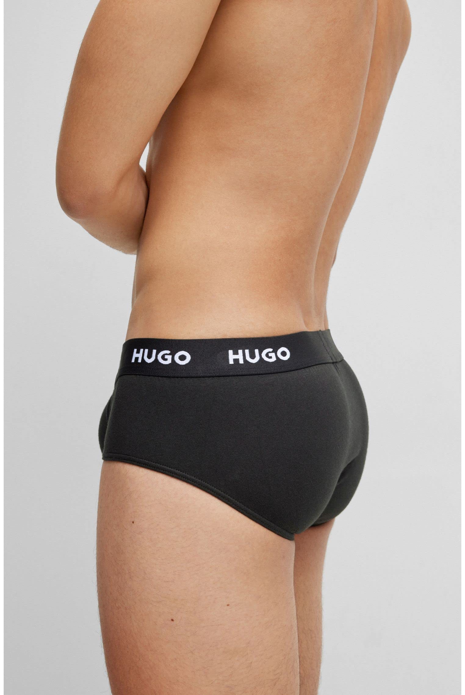 HUGO Hipbrief Tripletpack Ropa Hombre (Pack de 3)