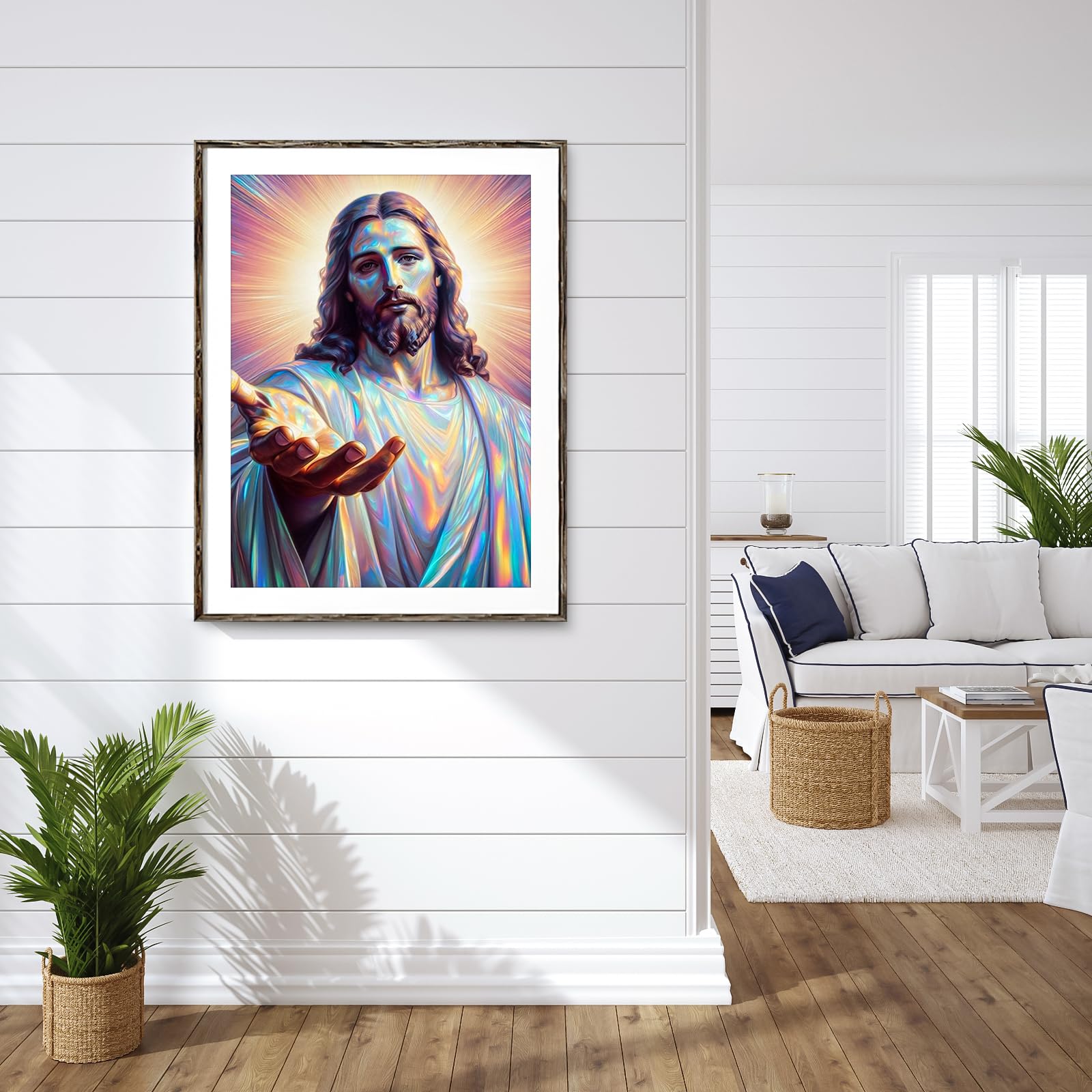 RICUVED 5D Albero di Natale Diamond Painting Kit Completo,Diamantini Crystal Art Pittura Diamante Fai da Te,Natale Strass Ricamo a Punto Croce, Decorazione per Casa e Pareti 30x40cm