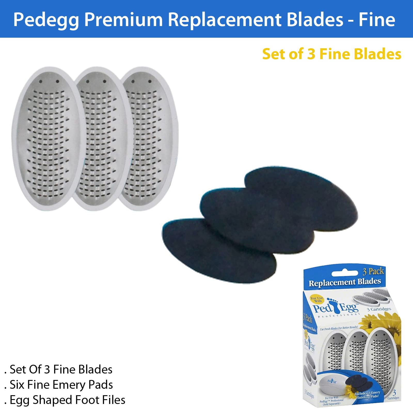 Ped Egg Replacement Blades