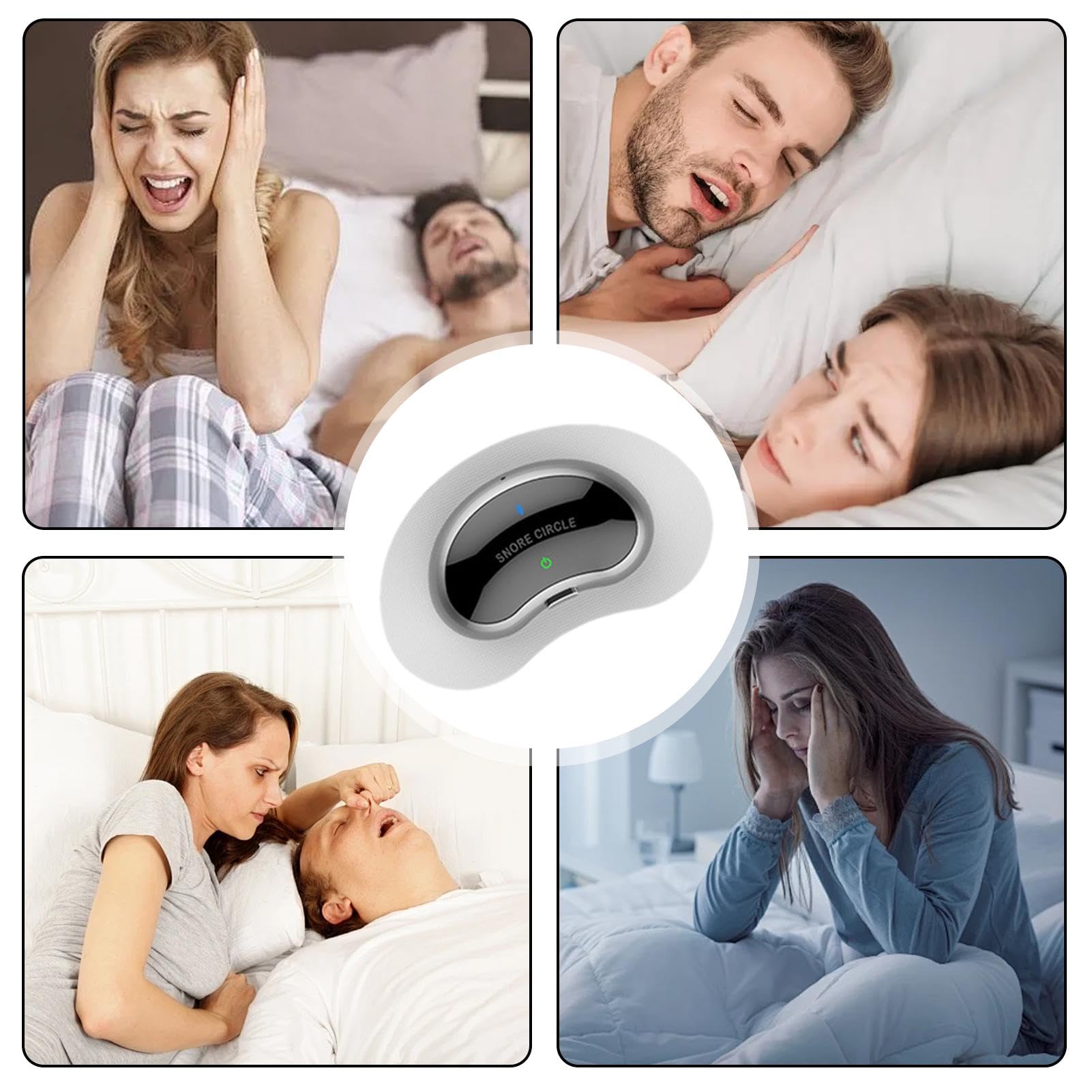Máquina antirronquidos para prevenir el sueño, máquina antirronquidos, Máquina inteligente de prevención de ronquidos regulables, Electrónica inalámbrica de conexión al sueño para prevencios