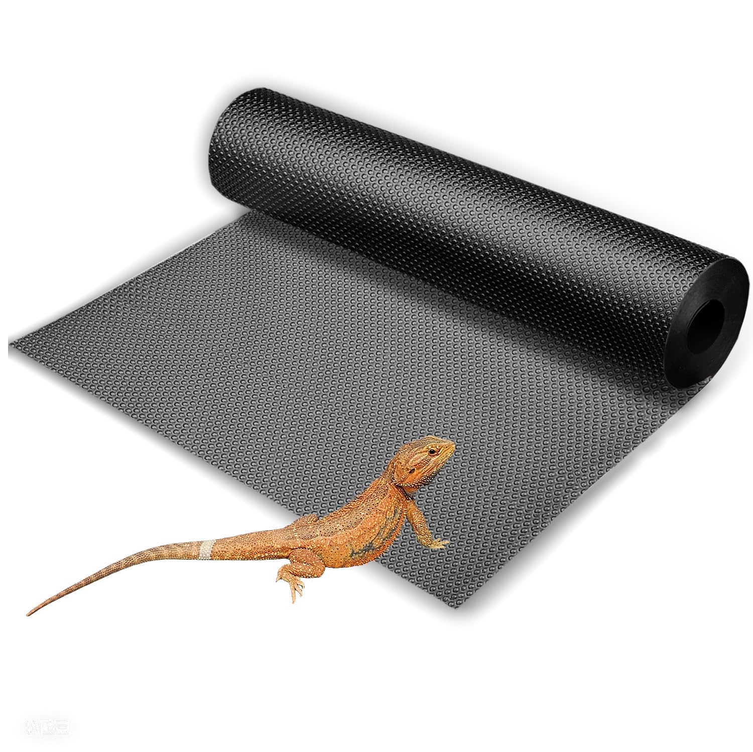 Accesorios para tanque de dragón barbudo, piso de sustrato de reptil para recinto de dragón barbudo 4 x 2 x 2, tapete para tanque de reptiles de 120 galones