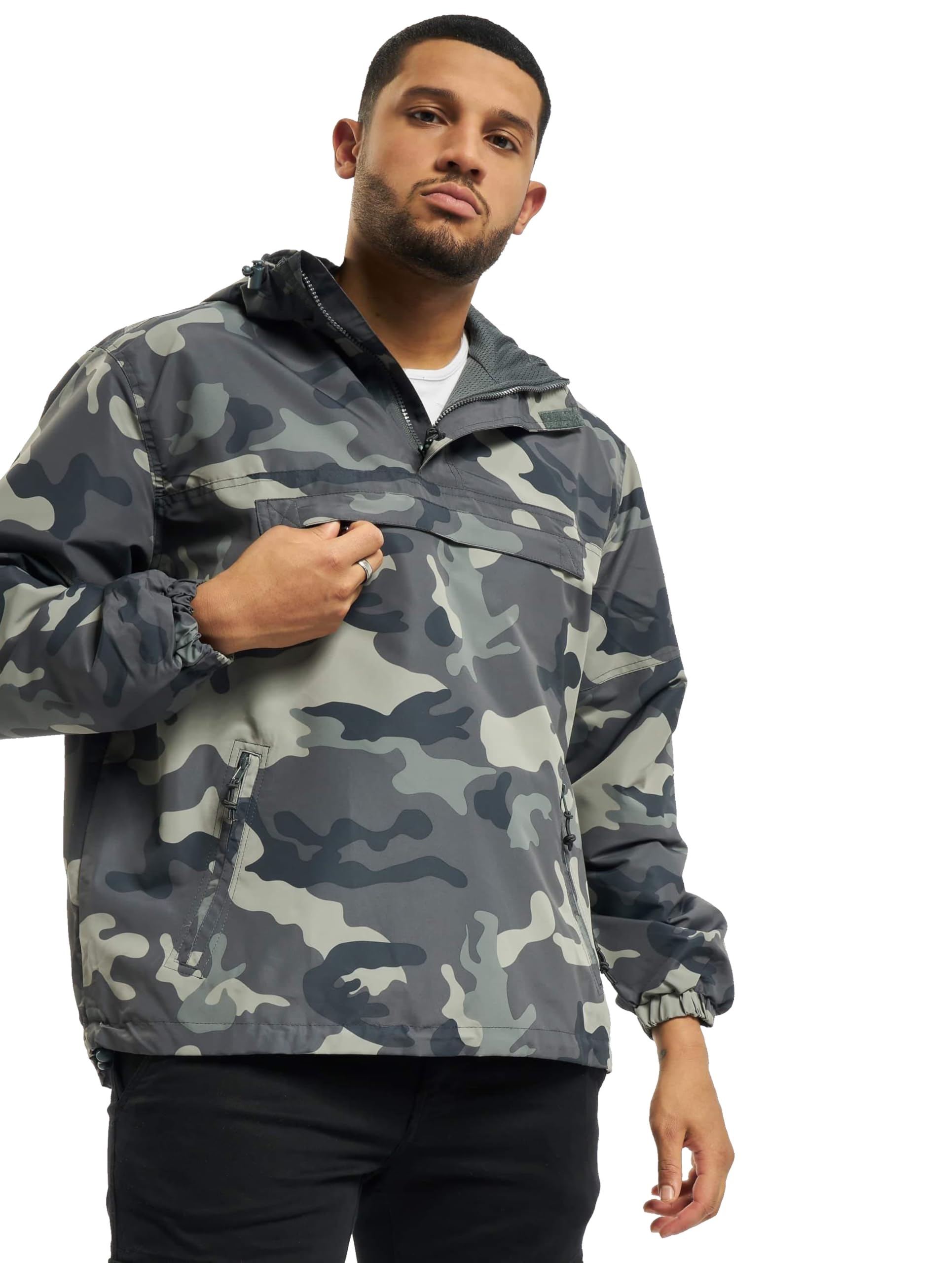 Brandit Summer Windbreaker Grey Camo Size Xx Large from B&Q