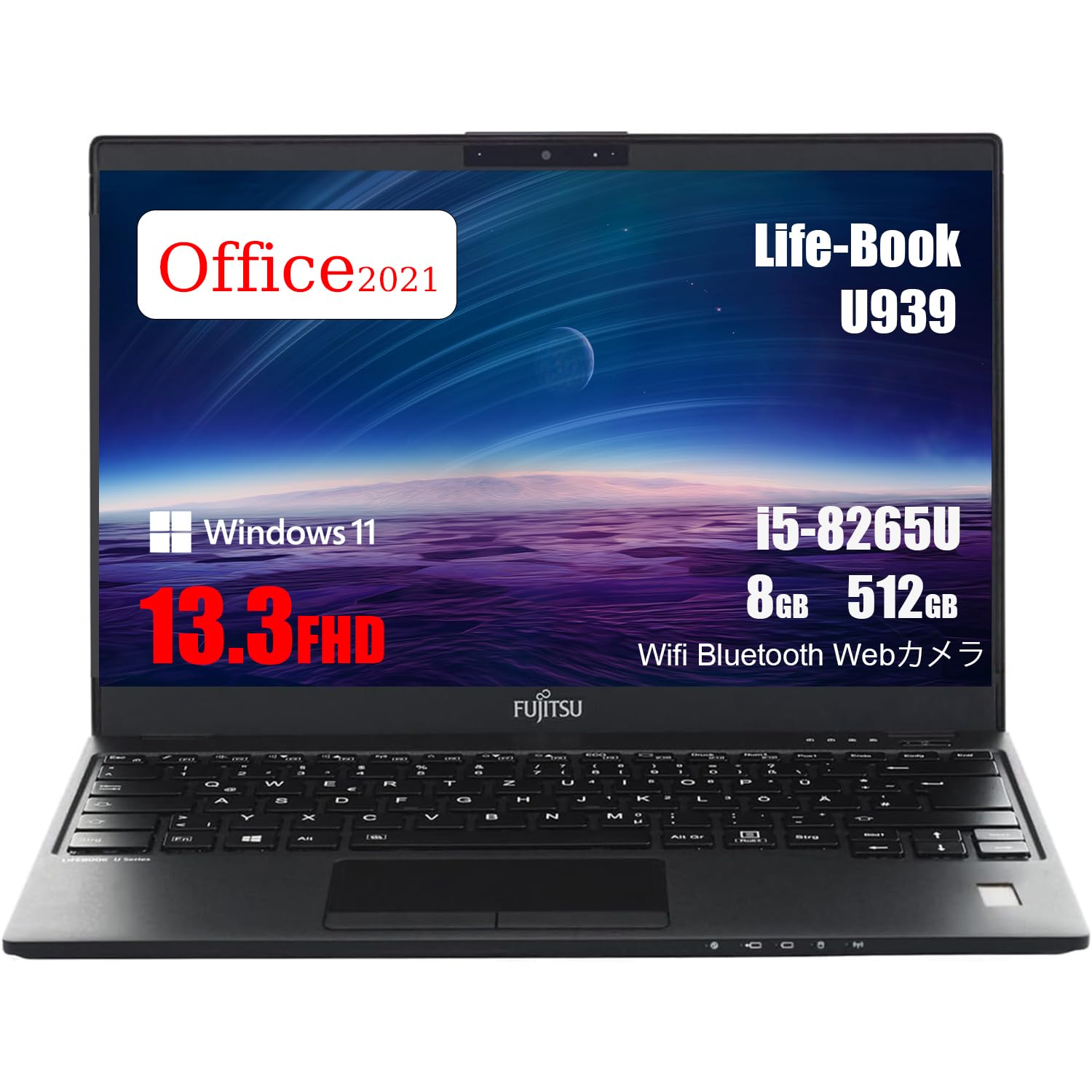 Amazon.co.jp: 【整備済み品】 富士通 極軽極薄FUJITSU LIFEBOOK U939