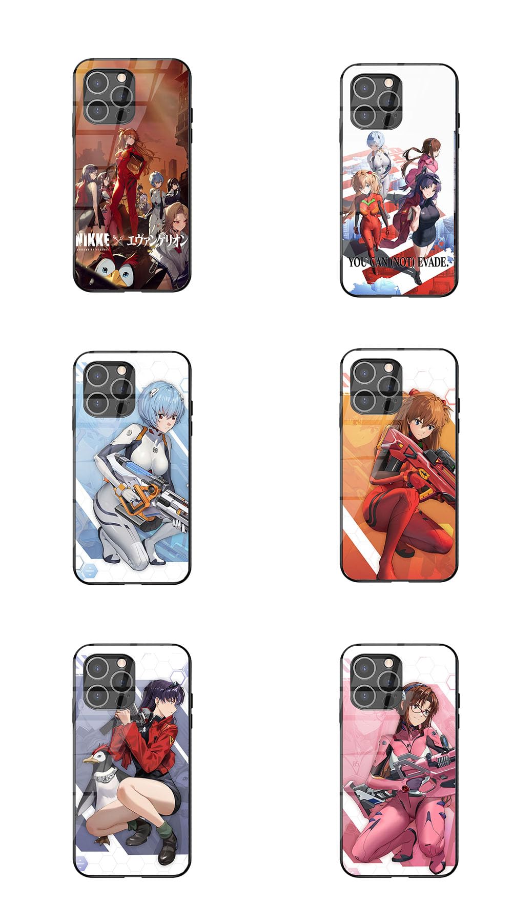 Amazon.co.jp: スマホケース 勝利の女神：NIKKE × エヴァンゲリオン  