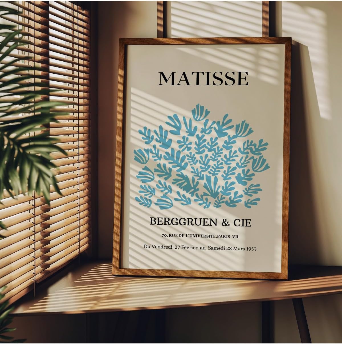 Fark Tanıtım Matisse Çerçevesiz Poster, Modern Dekoratif Çerçevesiz Poster, Tablo, Matisse-17, 21 x 30
