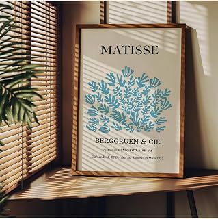 Fark Tanıtım Matisse Çerçevesiz Poster, Modern Dekoratif Çerçevesiz Poster, Tablo, Matisse-17, 21 x 30