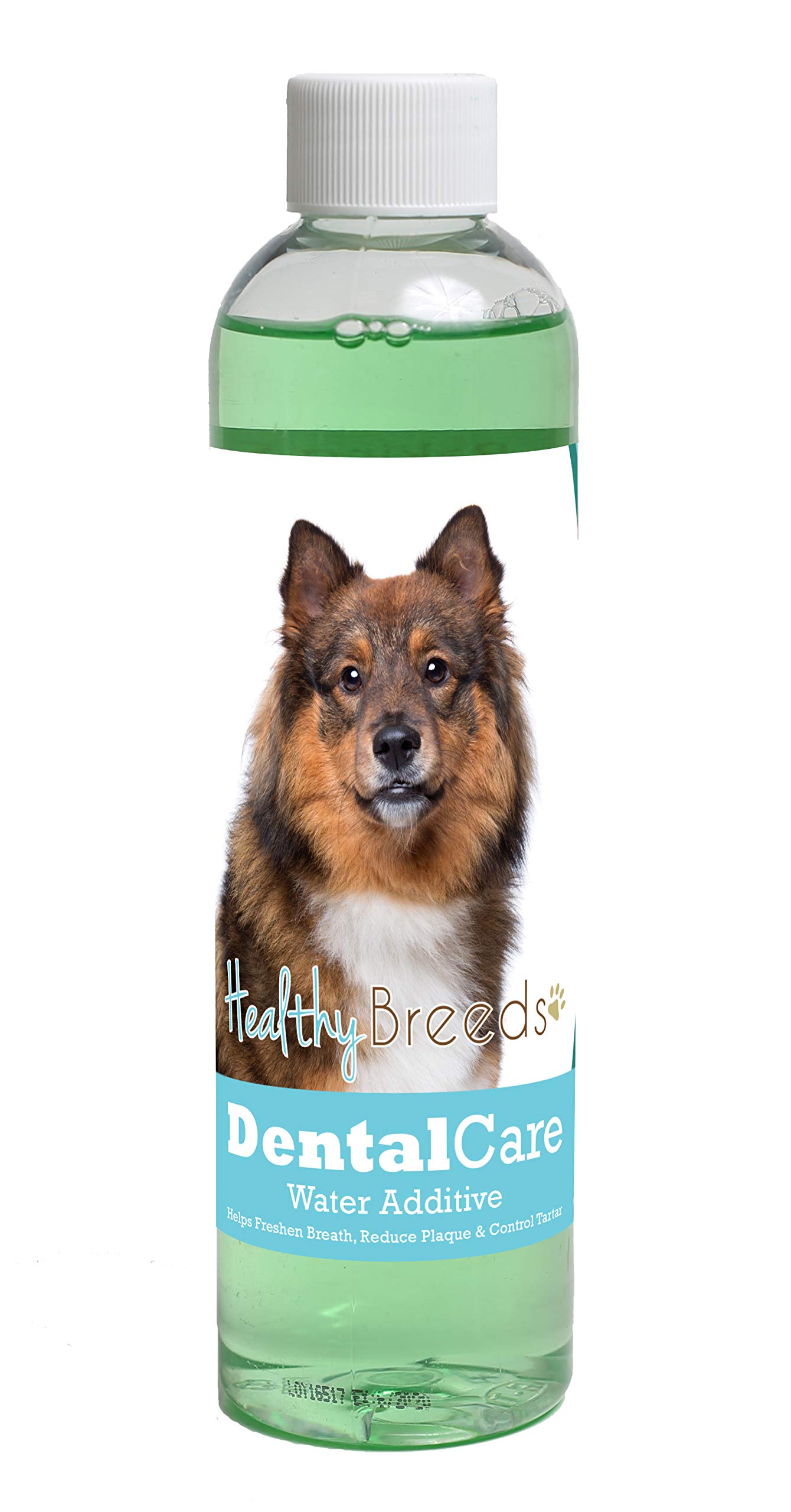 Healthy Breeds Dog Dental Care Water Additive for Eurasier - Helps Freshen Breath, Reduce Plaque &amp; Control Tartar - Mint Flavor - 8 oz