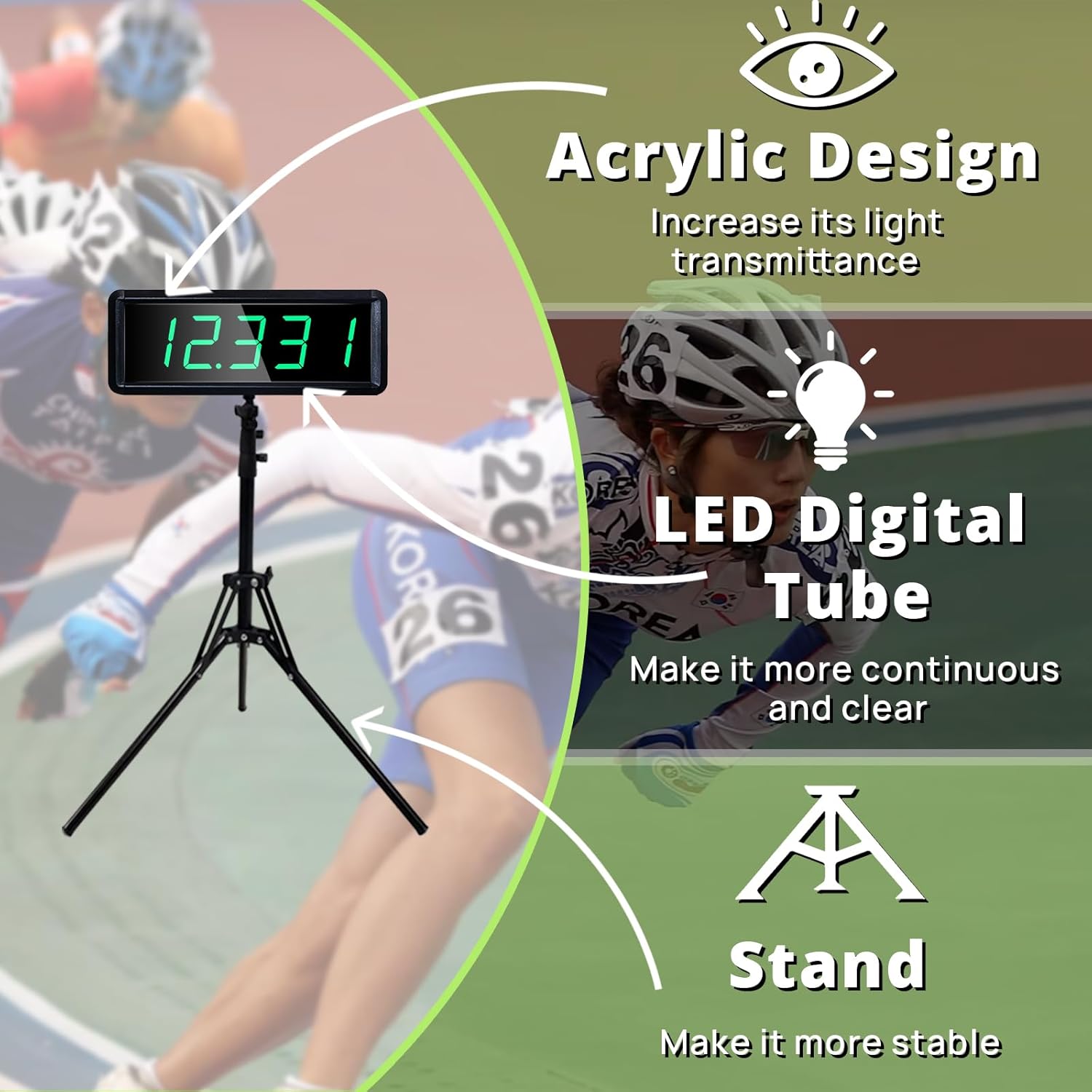 YZ Laser Timer with High Stand