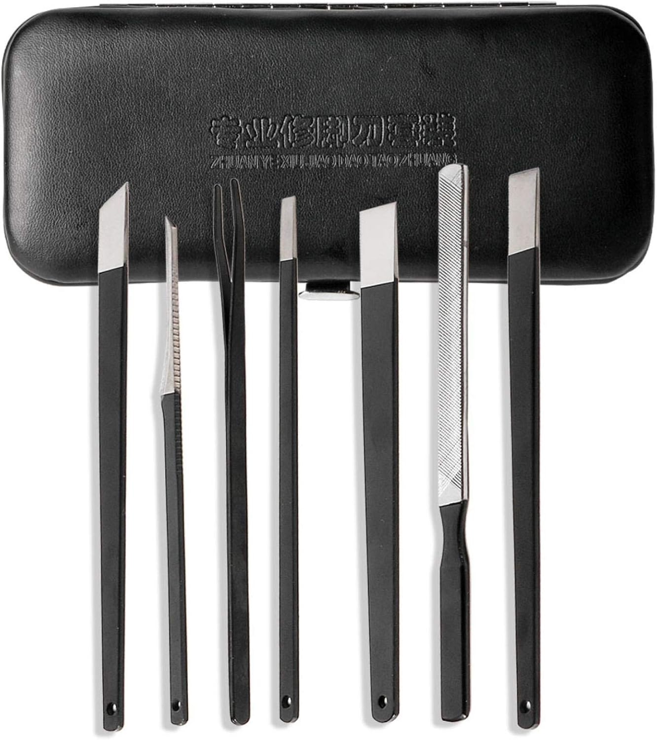 ペディキュアツールセット ポータブルサイズの爪切りマニキュアキット 16 In 1ひび割れ 乾燥 デッド ハードスキン カルススキンマニキュア ペディキュア 青 21年最新海外