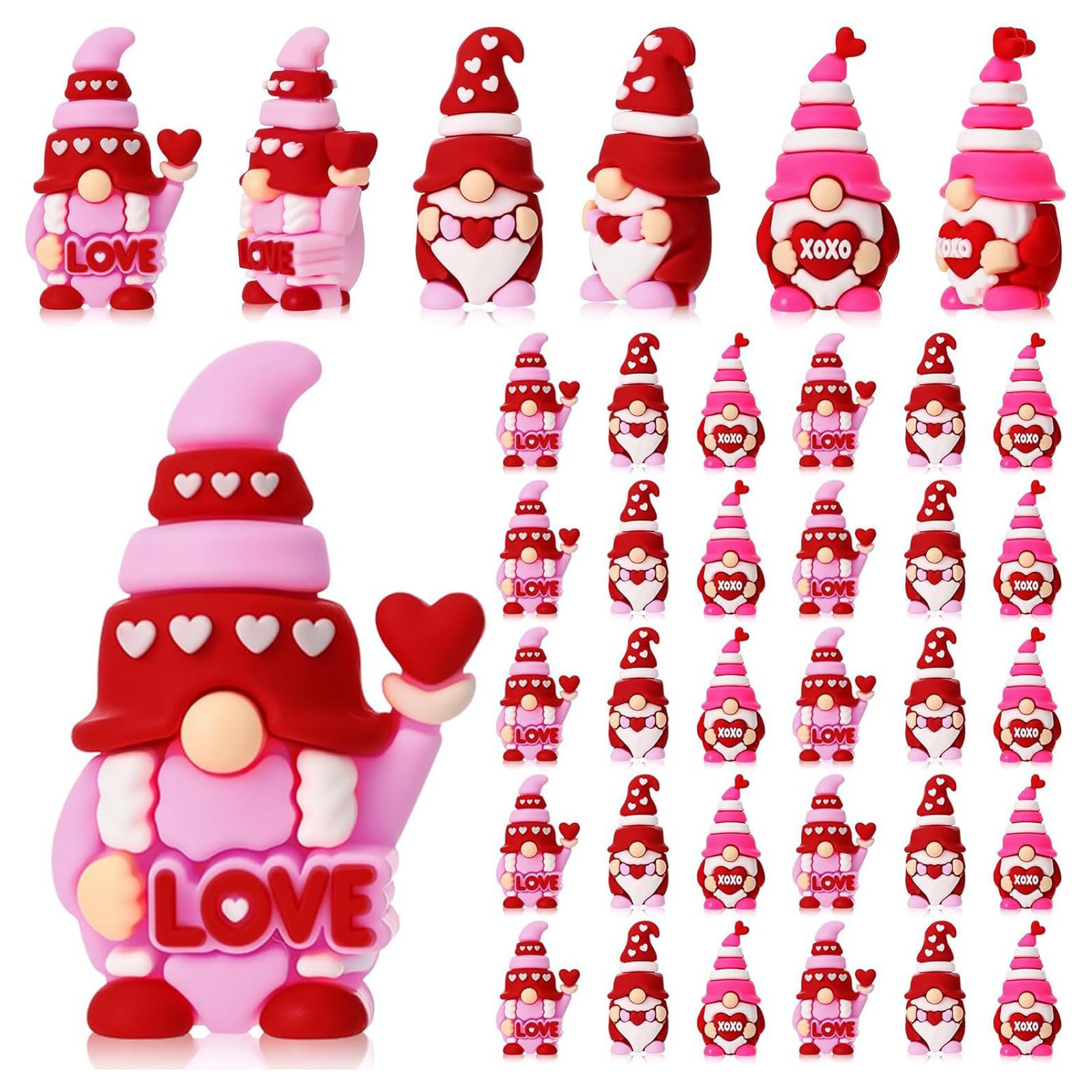 Limtula Miniature Gnomes Figures PVC Decoration Perfect Romantics Lover Friend Family Valentine Doll