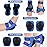 ZLEIOUY Adjustable Helmet for Youth Kids Toddler Boys Girls,Protective Gear with Elbow Knee Wrist Pads for Multi-Sports Skateboarding Bike Riding Hiking Scooter Inline skatings