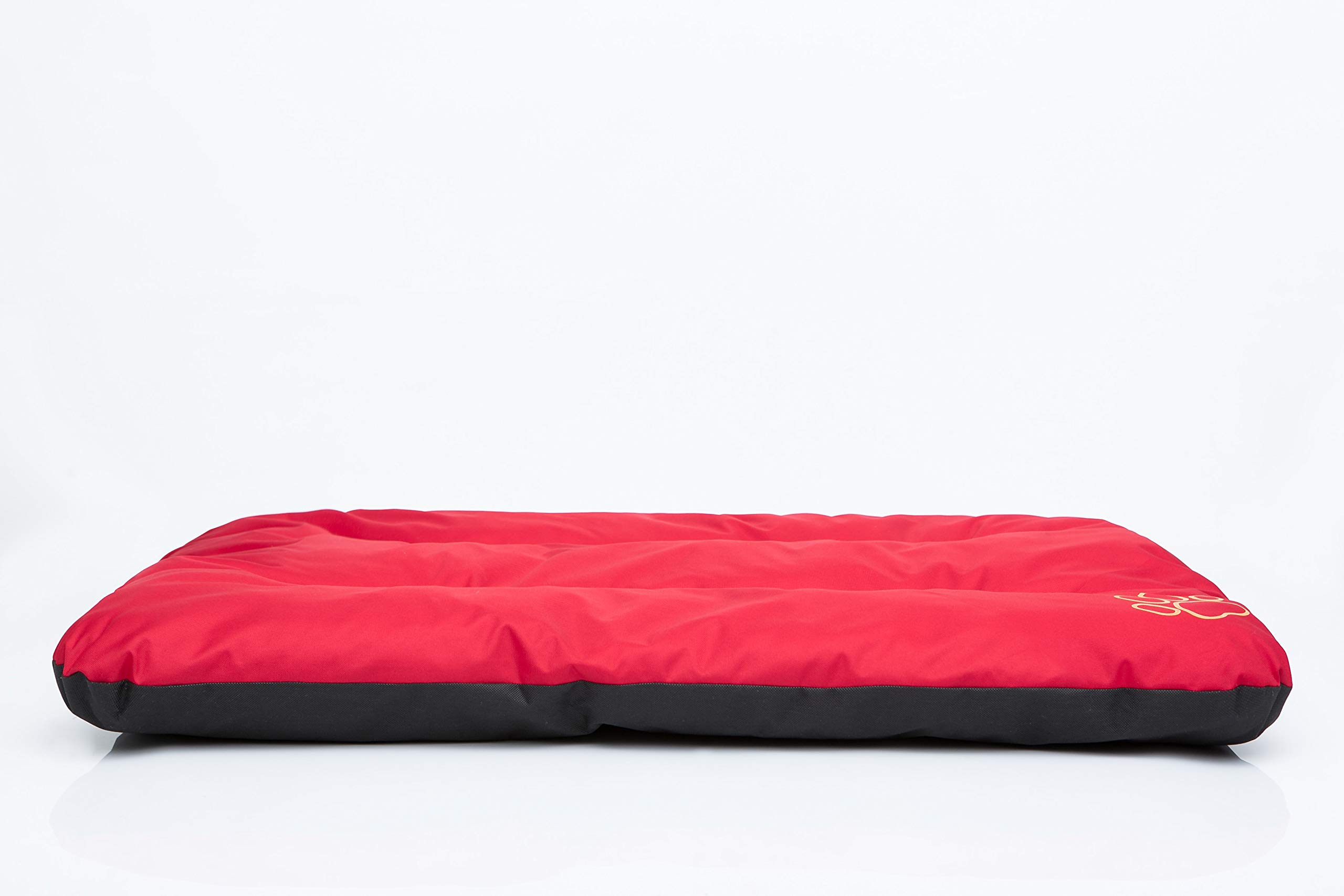 Colchón para perros, cama para gatos, cama para mascotas, cama para perros, cojín para perros, cama, sofá, cama para animales, colchón, rojo, R2: 70 x 100 cm