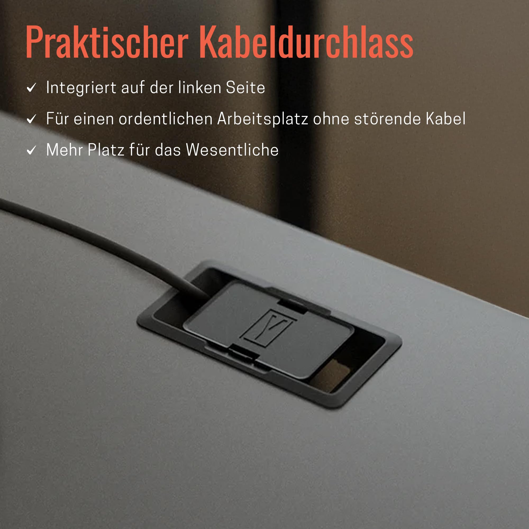 Yaasa Desk Lite 100x60cm, Premium-Schreibtisch elektrisch höhenverstellbar | Elektrisch höhenverstellbarer Schreibtisch für Büro, Automatikfahrt, verschiedene Größe und Farben, 5 Jahre Garantie