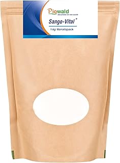 Piowald Sango Vital - Sango Meeres Koralle - 1 kg Pulver mit Calcium und Magnesium