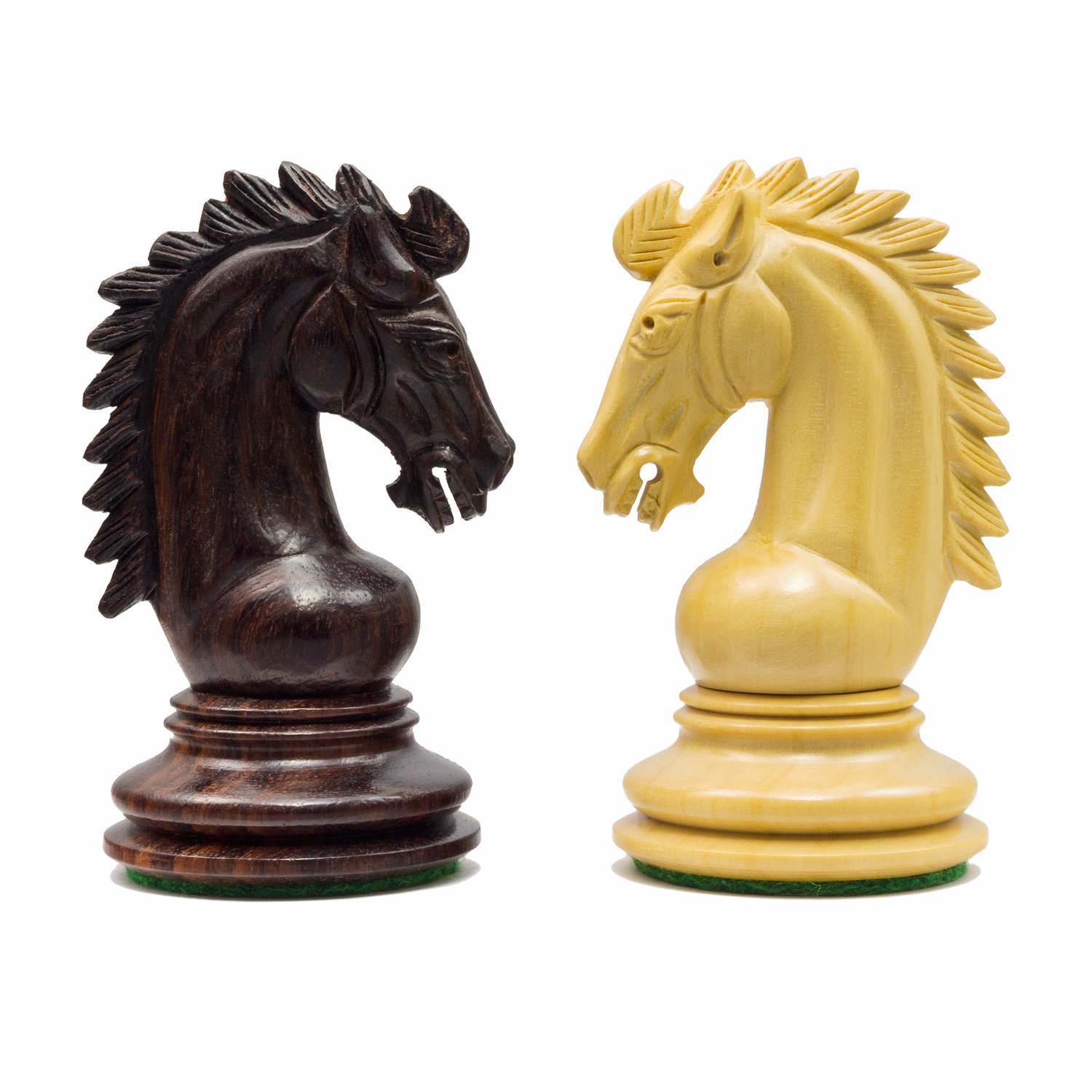 The Regency Chess Company El Sheffield Caballero Palisandro Piezas De Ajedrez 9.5cm