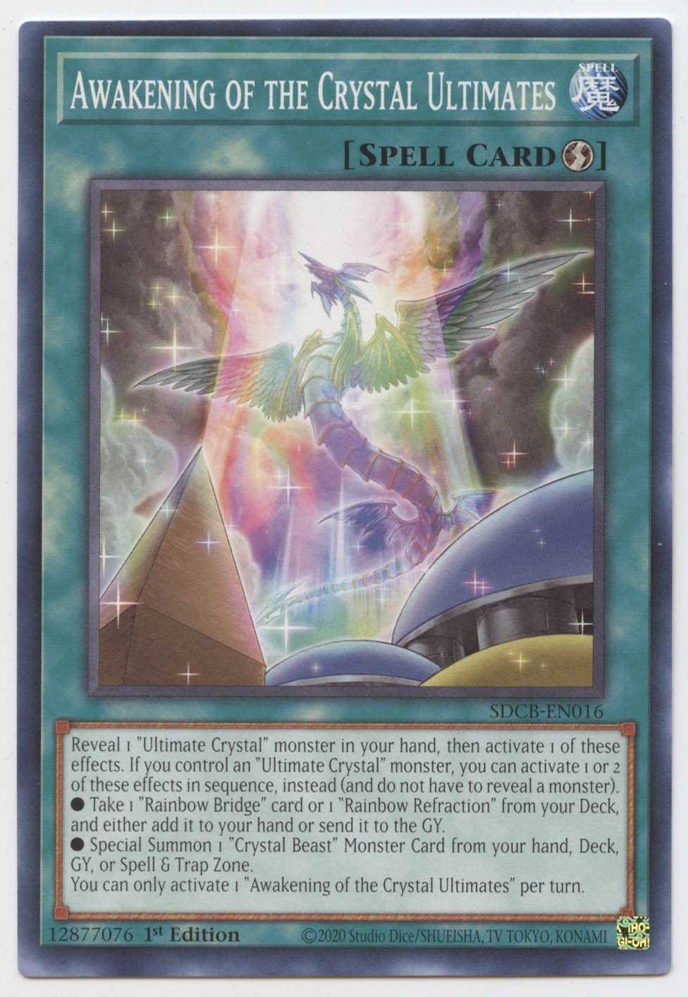 Amazon.com: Yu-Gi-Oh! Awakening of The Crystal Ultimates