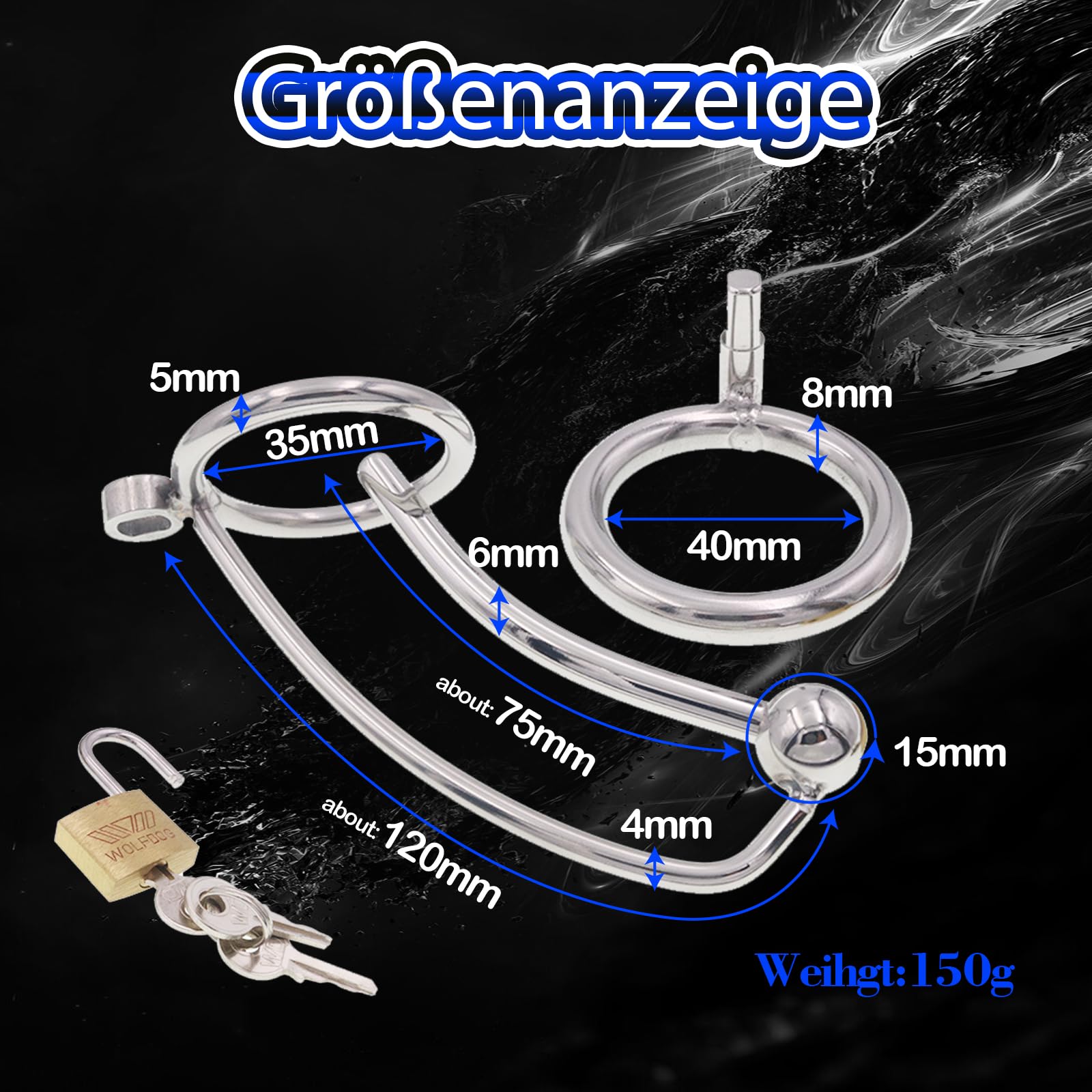 Chastity Cage Hombres Sissy con catéter uretra Hombre Jaula de castidad Hombres Extremo SM Cinturón Bondage Cinturón de Bondage Cinturón de Castidad Hombres con Penies Anillo para Sexo Bdsms Juguetes