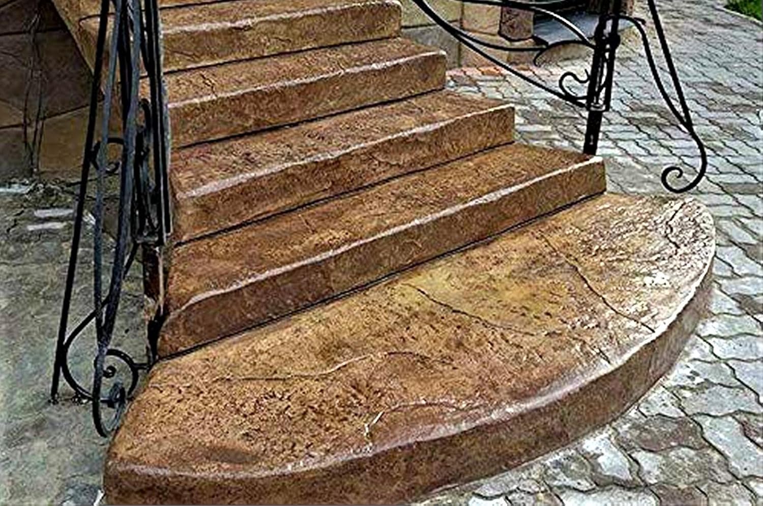 Polyurethane Mat Stamp Stone Texture Rock | Texturing Pattern Stone Decorative Concrete Cement Texture Stamp Mat Stamping
