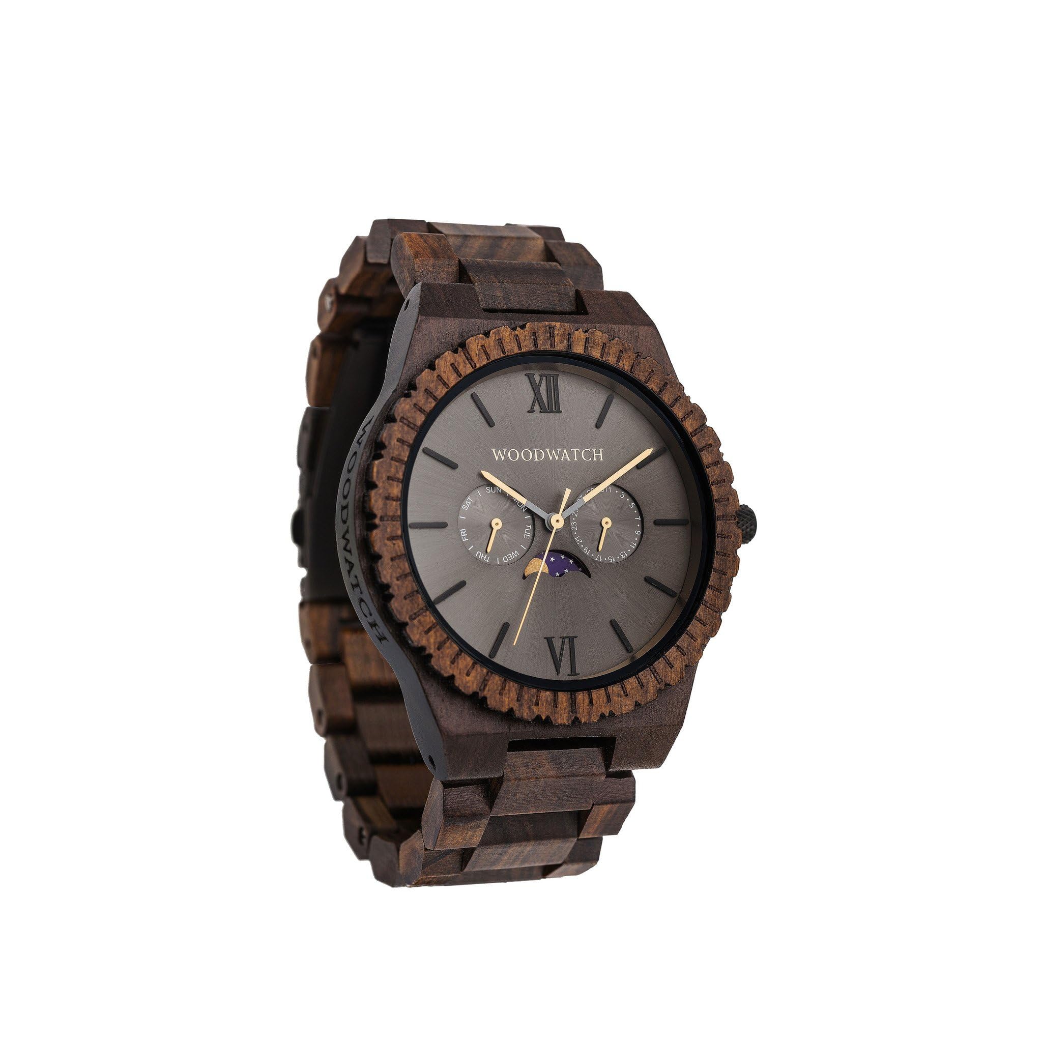 WoodWatch Lunar Eclipse GRAND Gents (SKU No. WW-G-LE), Mens