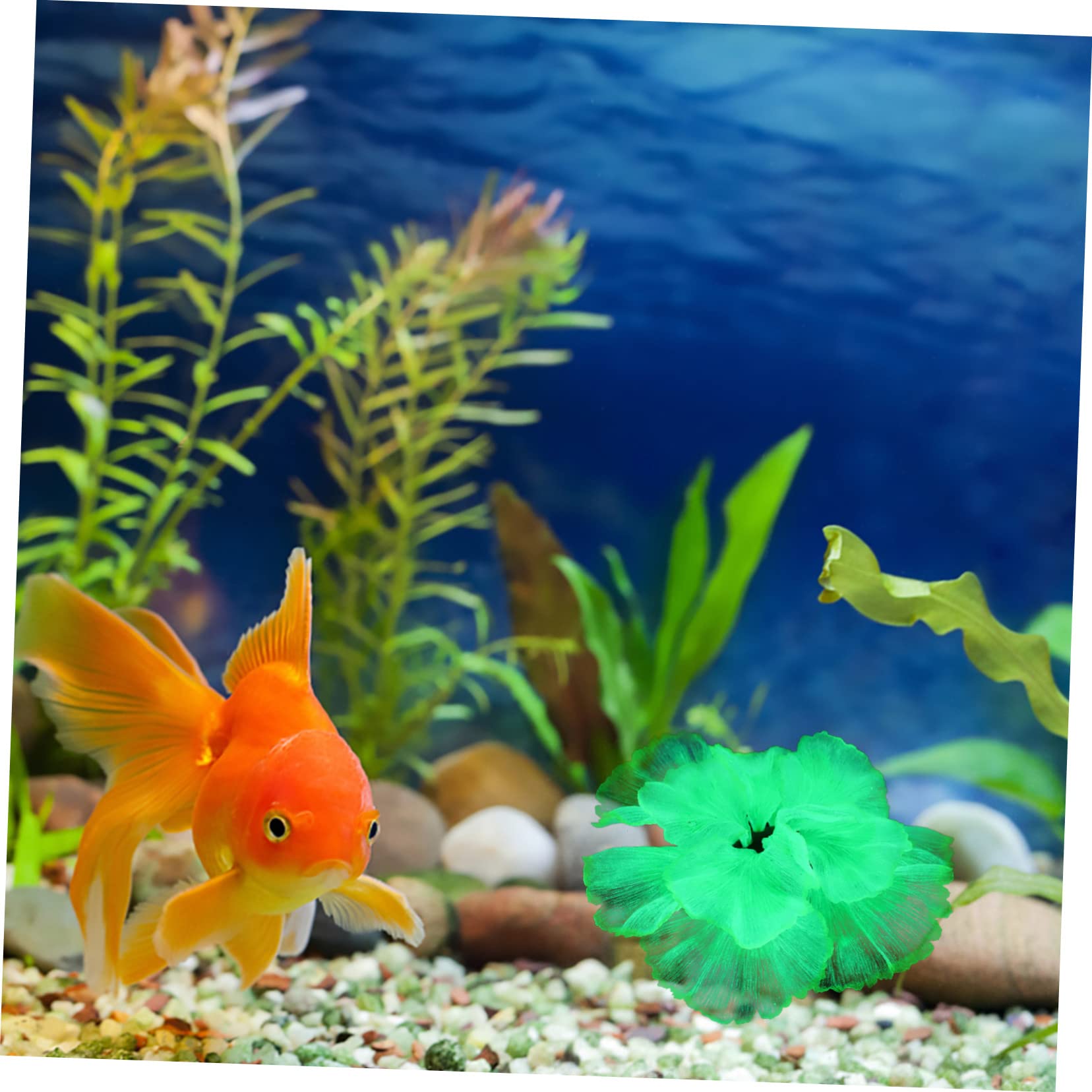 Yardwe 3stücke Künstliche Wasserpflanze Für Aquarium Dekoration Wasserpflanzen-Design Für Fischtanks Langlebige Und Pflegeleichte Aquarienlandschaft Grüne Aquarienpflanze