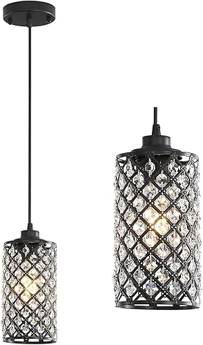 Luces colgantes isla de cocina, iluminación colgante de granja, luz colgante de cristal, iluminación de isla de cocina individual sobre la isla, 1