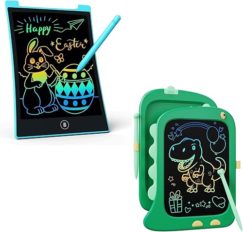 KOKODI Tableta de escritura LCD de 8.5 pulgadas Doodle Board+8.5 pulgadas LCD escritura tableta (verde+azul claro disponible en Yaxa Venezuela