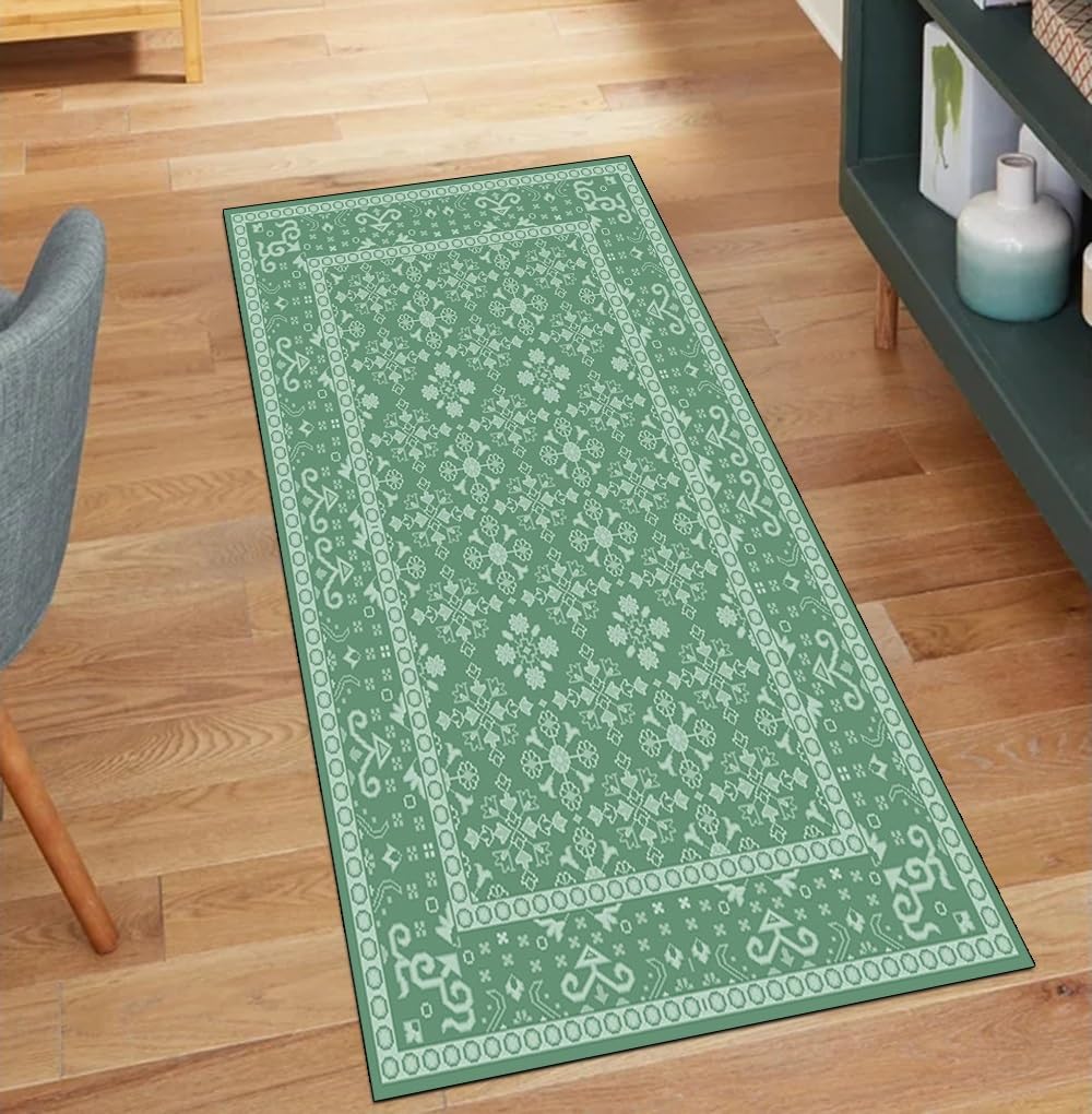 Alfombra de pasillo antideslizante y lavable para un suelo de cocina seguro y limpio