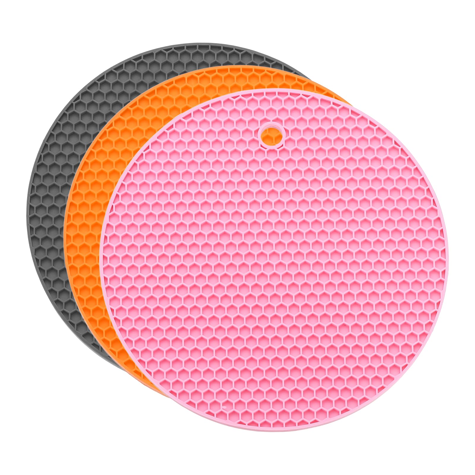 Outil de cuisine pour personnes âgées et autonomie au quotidien, silicone rose x3