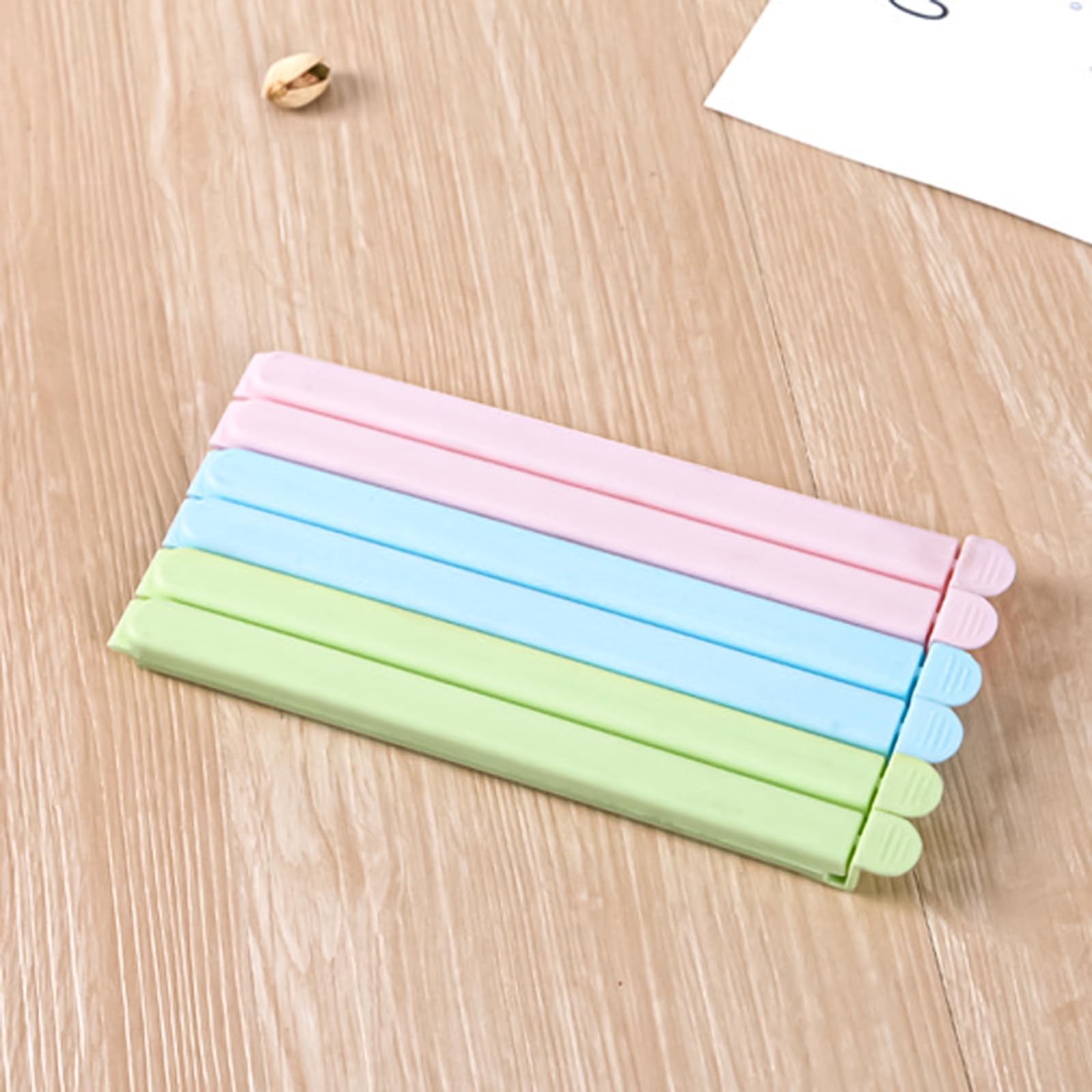 Lot De 42 Clips Fermeture Pour Sacs - 4 Tailles (6 à 14 Cm), Réutilisables, Colorés