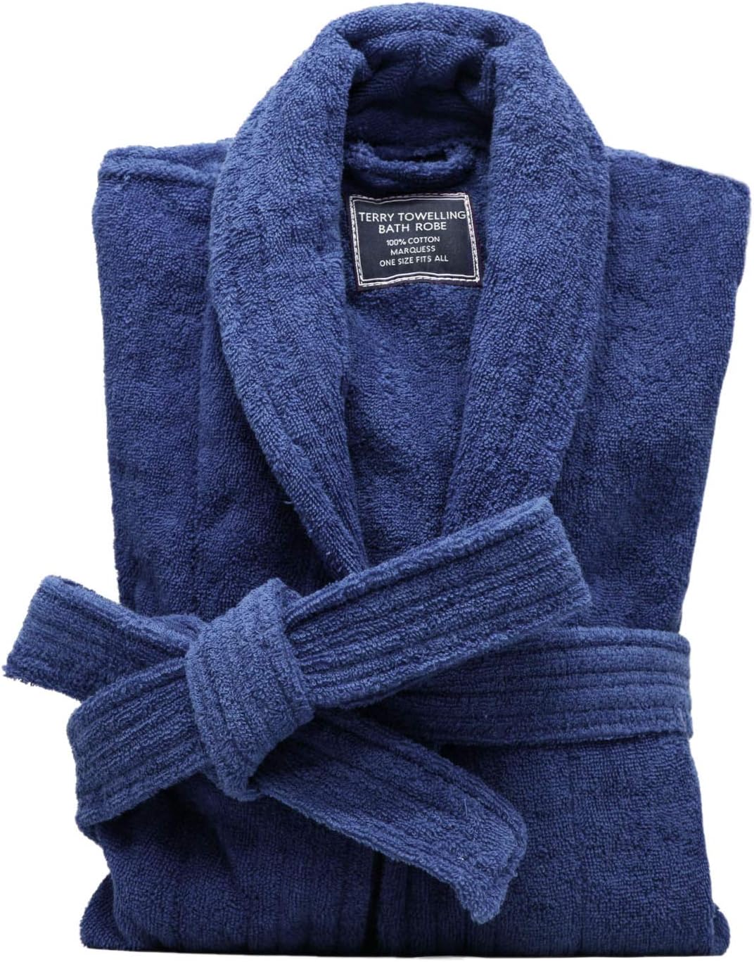 All-Cotton Bathrobe Thick Plush Cloth Housecoat Terry Toweling, Sweat Steaming Clothes Comfortable & Warm