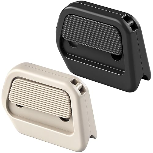 2 PACK Auto-Retractable Mini Box Cutter, Ceramic Blade, Magnetic Attachment,