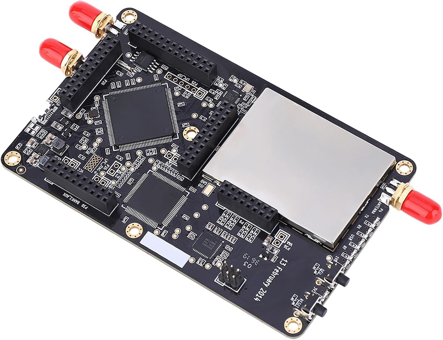 Radio definida por software de código abierto de 1 MHz-6 GHz con placa de desarrollo SDR para HackRF One, compatible con GNU Radio, SDR y más para pruebas y desarrollo