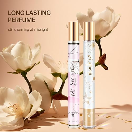 Miniatura 3 de Regalos para mujeres, juego de muestra de perfumes para mujer, 6 x 1.2 fl oz de perfume para mujer, tamaño mini de viaje, fragancias florales