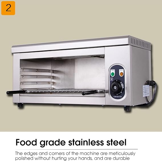 2000W Commercial Convection Oven, Electric Convection Toaster Oven, Single Layer Professional Electric Baking Oven, 50~300°