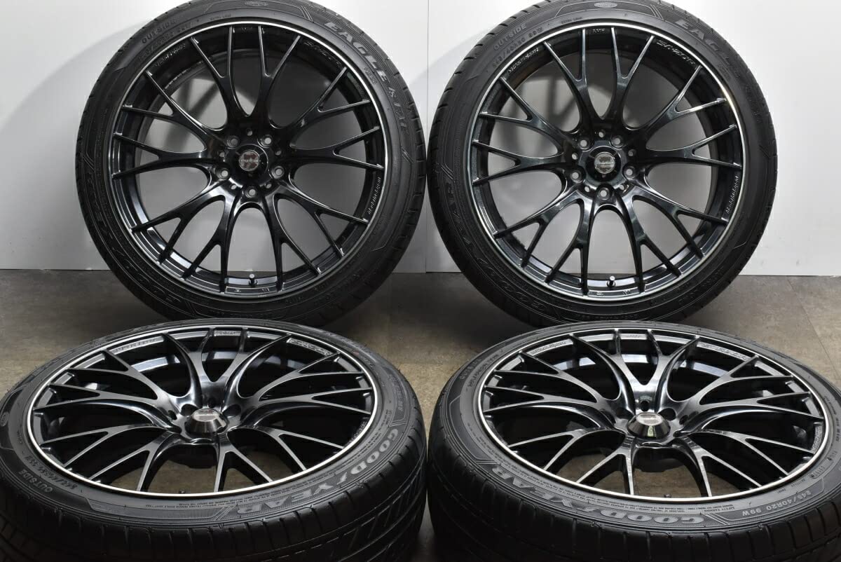 Amazon | 中古 タイヤホイール 4本セット 20インチ 8.5J +45 245/40R20 