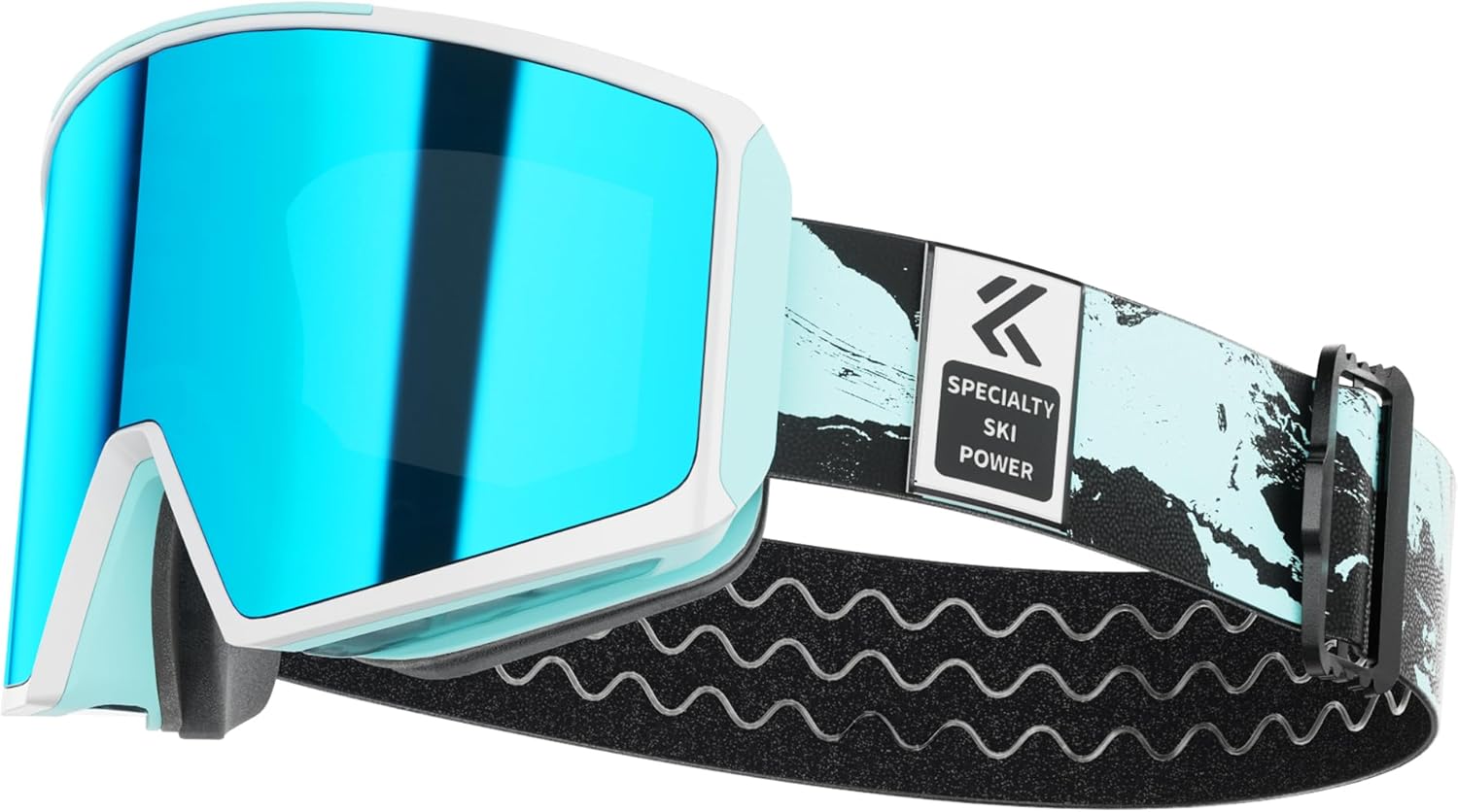 KAPVOE ski goggles Magnetic lens, Anti-fog, UV400 protection, Suitable for men, women and teenagers K719