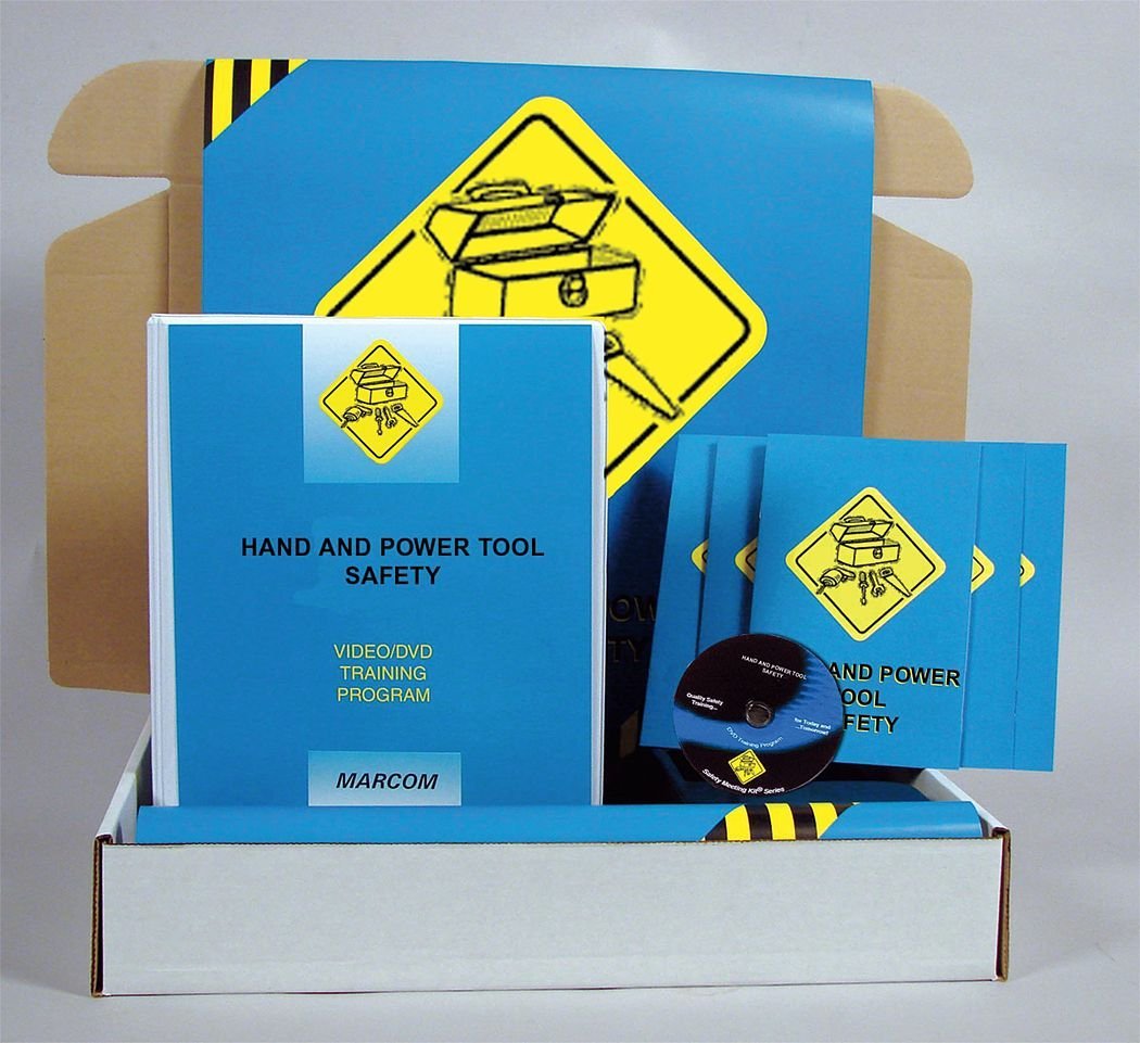 K0000449SM Hand and Power Tool Safety, DVD Training Kit, Spanish