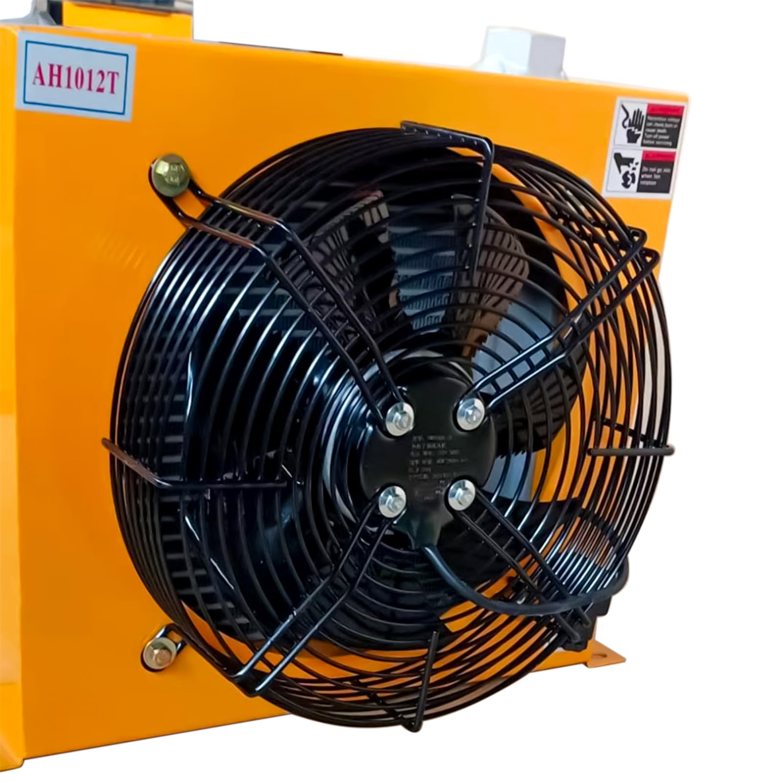 Radiatore dell'olio idraulico, AC110V/60HZ AH1012T-CA radiatore dell'olio idraulico 100L/min, saldatura precisa e ventola efficiente