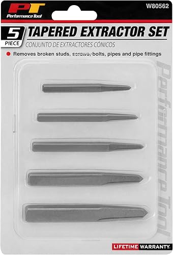 Miniatura 8 de Performance Tool W80635 - Juego de extractor de pernos 5 piezas