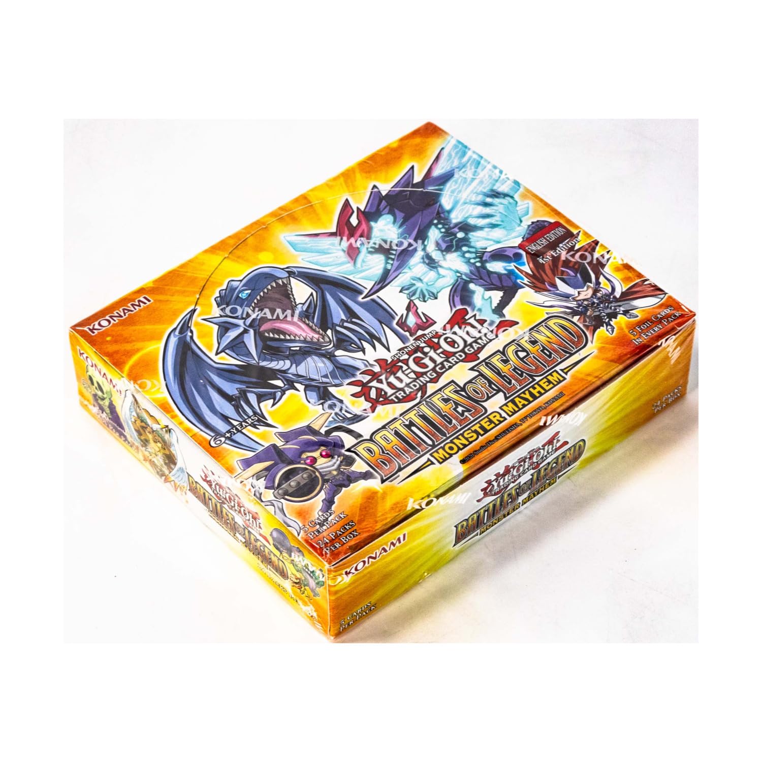 Amazon.com: Yu-Gi-Oh! Battles of Legend: Monster Mayhem Booster