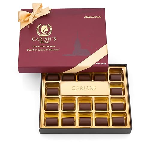 CARIANS - Caja de regalo de chocolate Dubai, caramelo de chocolate Dubai con pistacho y Kataifi, ideal para regalo, aniversario, Navidad, Acción de
