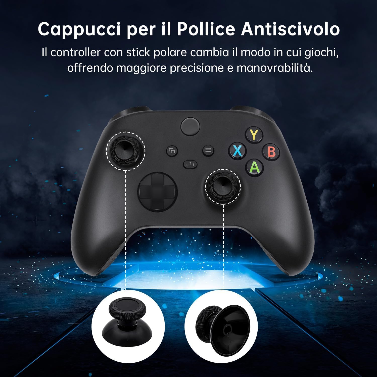 PER CONTROLLER MODULO Sensore Analogico 3D PS5/PS4 Joystick Asse Pollice Analogico Sti*LS EUR 3 - Foto 5