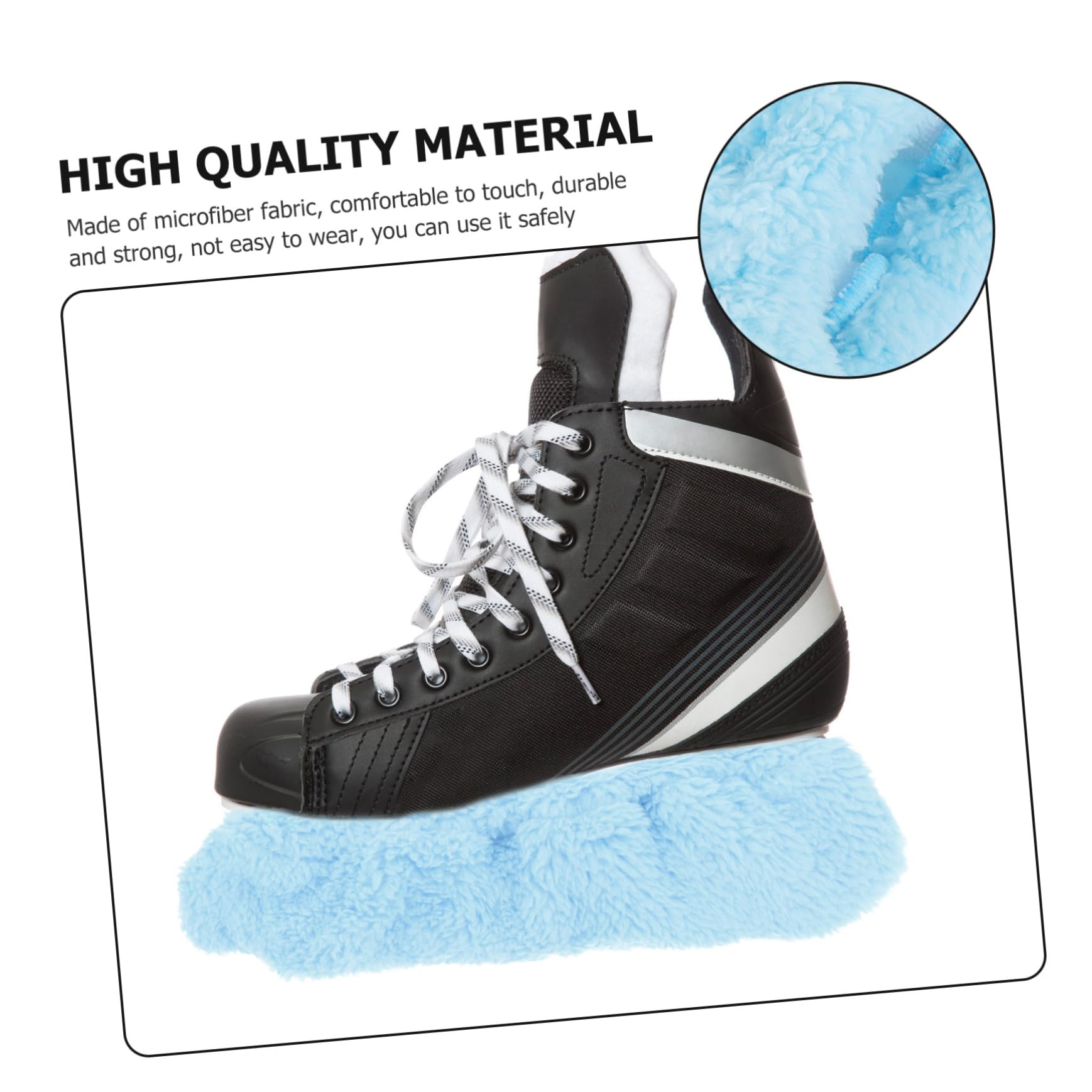TOYANDONA Conjunto de Patines Patinar Cubiertas de Patines de Hielo Fundas para Patines de Hielo Accesorios para el patín de Hielo Accesorios para Patines poliéster