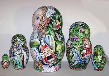 ロシア雑貨☆くるみ割り人形 マトリョーシカNutcrackerミラ作 ロシア雑貨☆くるみ割り人形 マトリョーシカNutcrackerミラ作