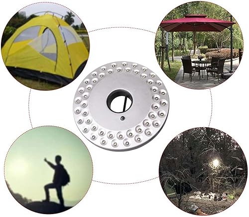 Miniatura 6 de 2 luces para sombrilla de patio, luz al aire libre, multimodo, 48 luces LED impermeables para sombrilla de patio, tiendas de campaña y otros usos al