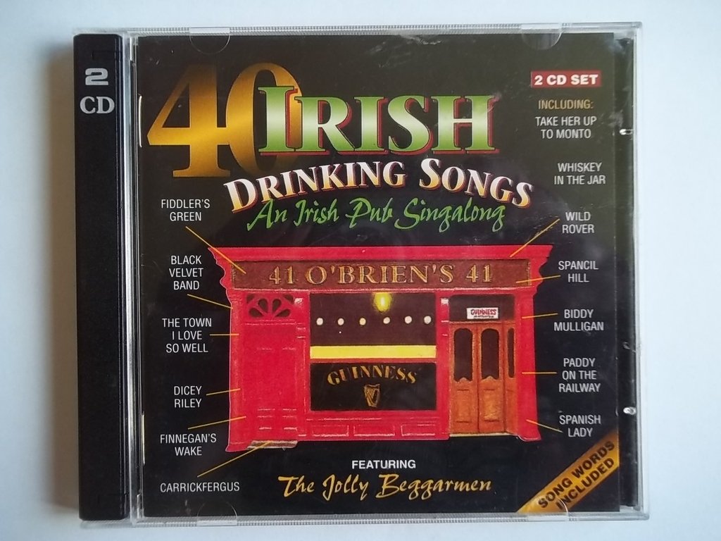 40 Irish Drinking Songs [Audio CD]