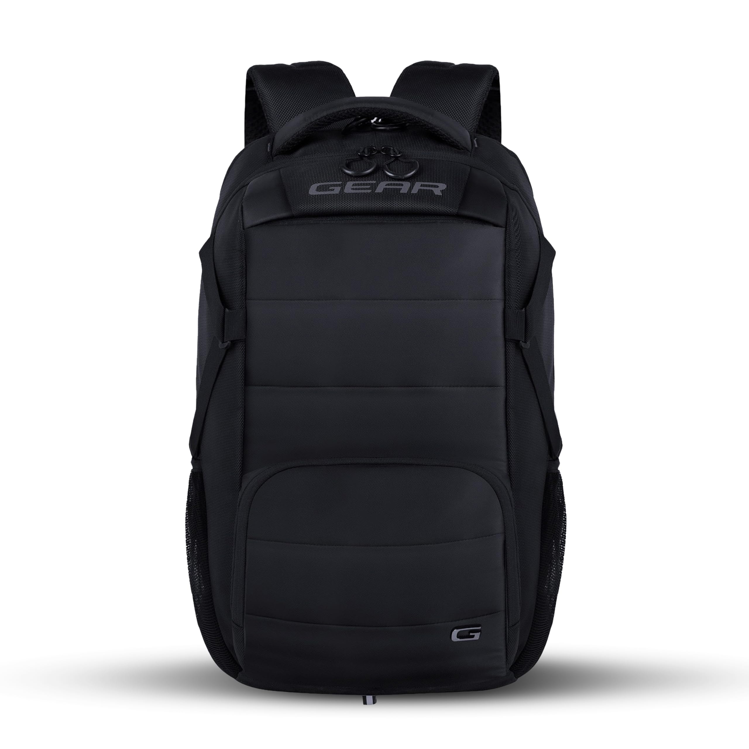 Gear Aspire 30L Medium Water Restant Office Laptop Bag/Backpack for Men/Women (Black)